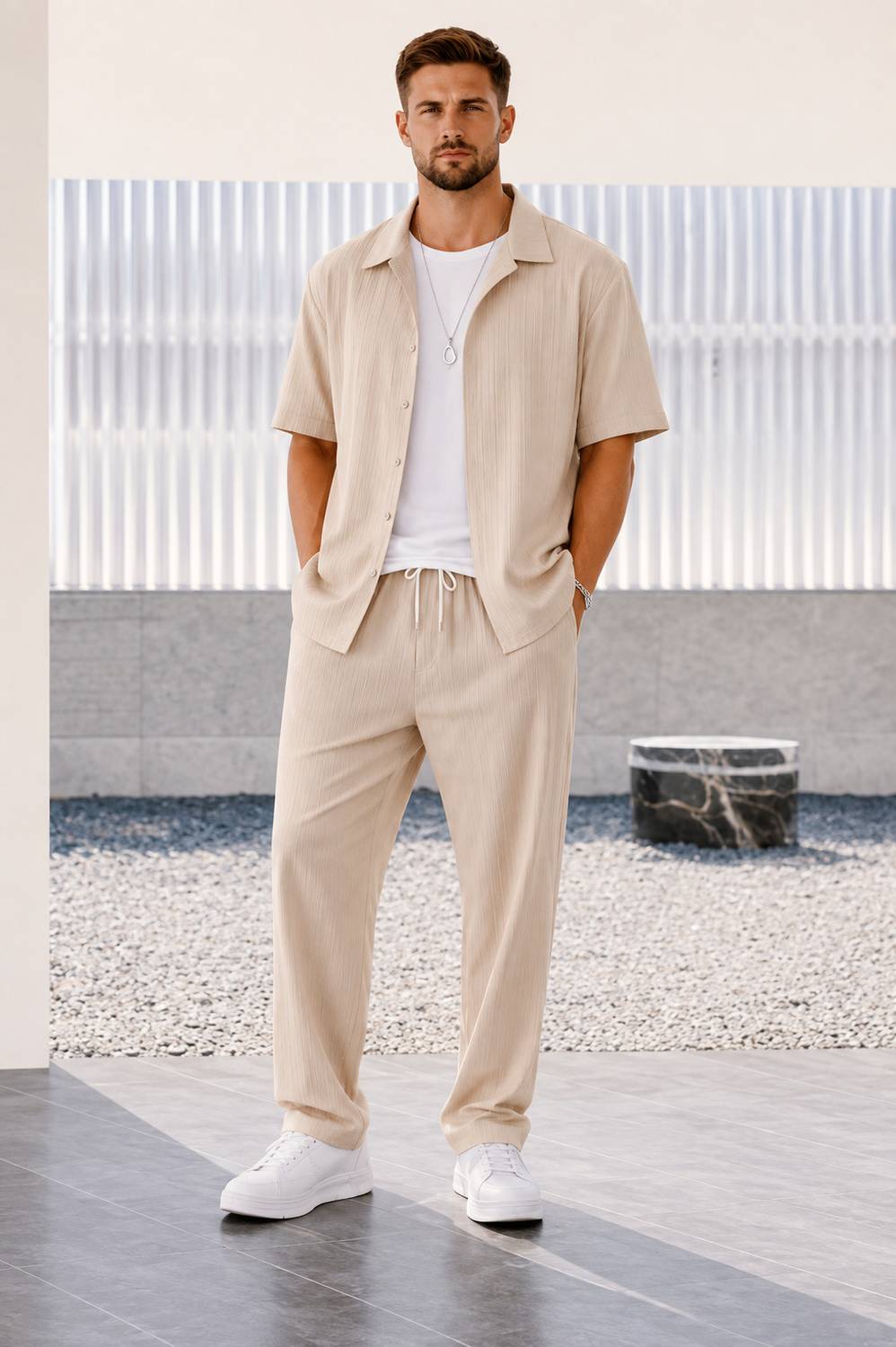 VEDCLOTHPVTLTD Shirt Pant Co-ords Set