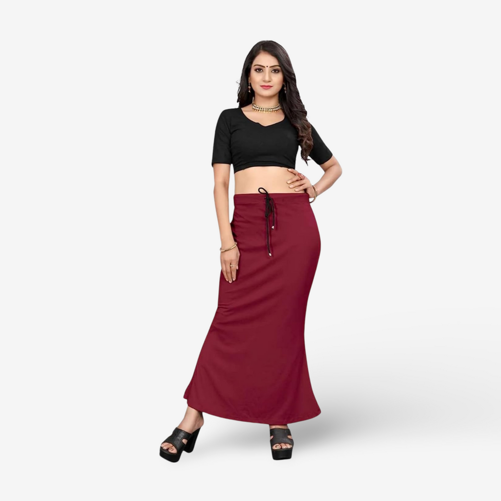 Lycra Saree Shapewear Petticoat for Women by Shreekama