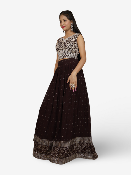 Designer Lehenga & choli with dupatta for Women by Shreekama