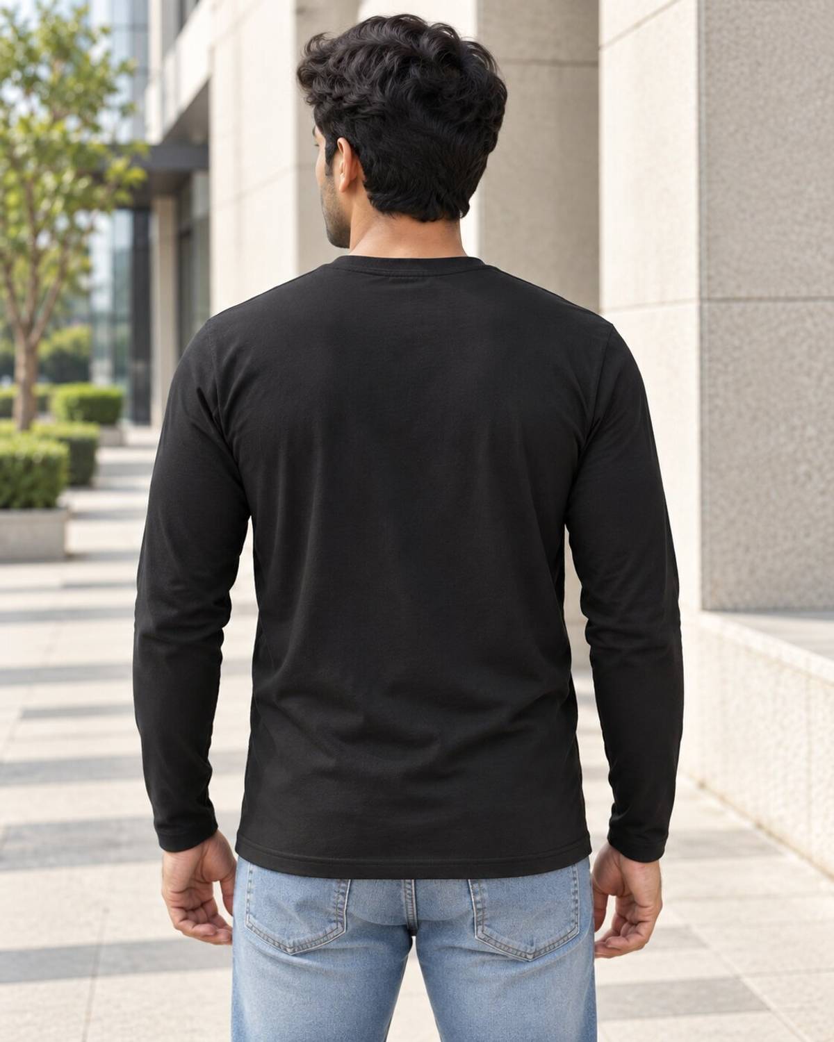 WARRIOR WORLD Solid Men Round Neck Multicolor T-Shirt