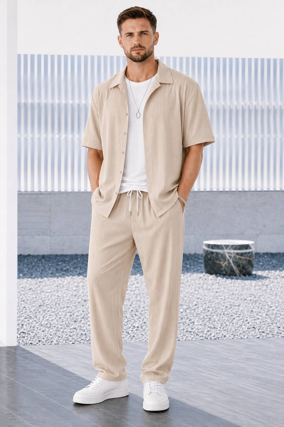 VEDCLOTHPVTLTD Shirt Pant Co-ords Set
