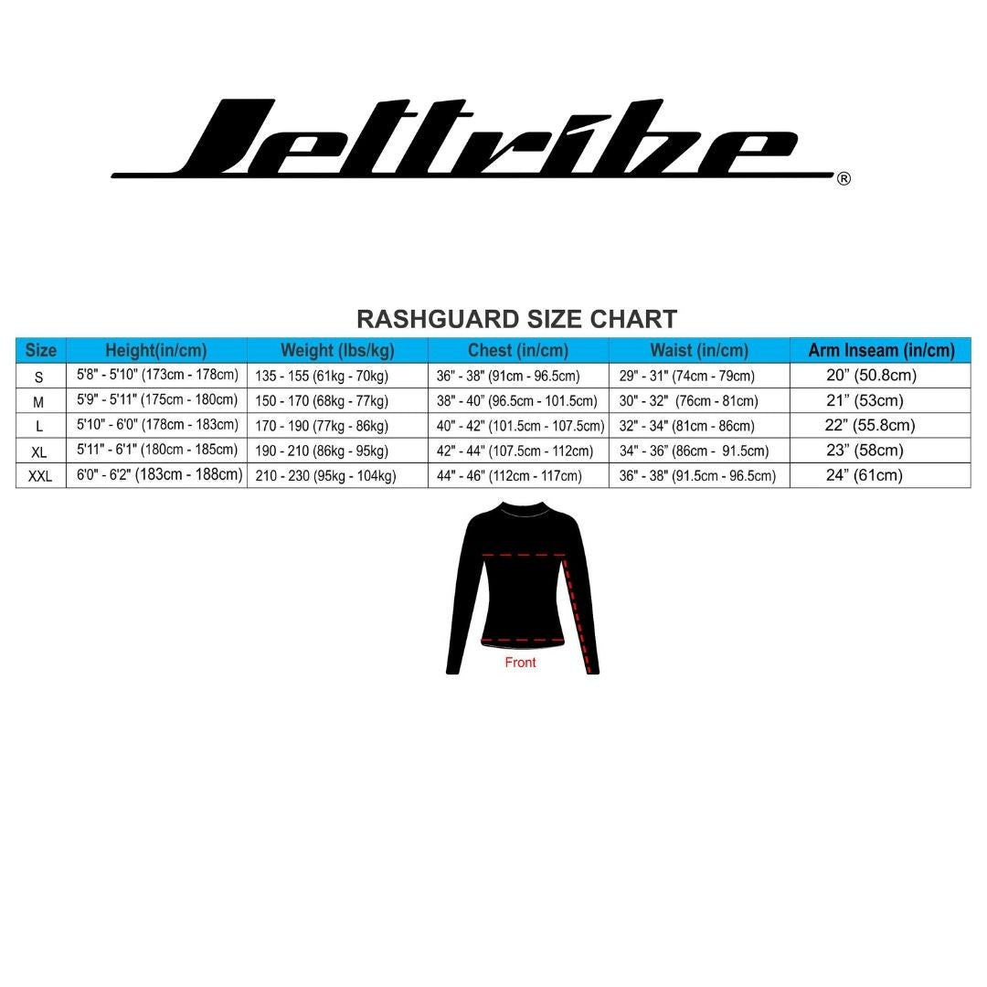 Pivot Rashguard Long Sleeve Shirt | Blue / Red | UV Protection Swim Shirt